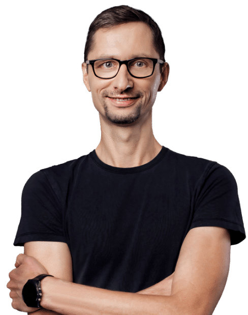 Piotr Sarota podczas sesji coachingowej